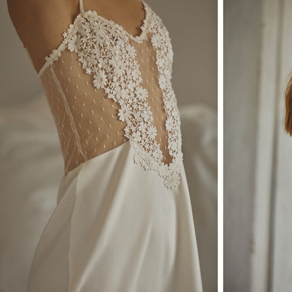 Flora Nikrooz Showstopper Chemise Dress AND Matching Robe - Picture 3 of 9